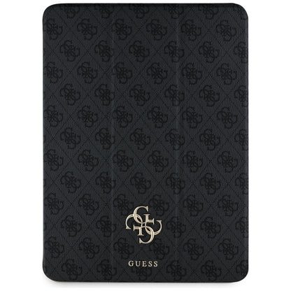 Hoes voor Apple iPad Air 13 (2026) / Air 13 (2025) / Air 13 (2024), Guess, 4G Groot Logo, Zwart