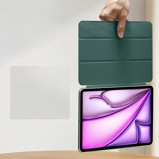 Hoes voor Apple iPad Air 13 (2026) / Air 13 (2025) / Air 13 (2024) / Pro 12.9 (2022) / Pro 12.9 (2021), ESR, Rebound, Satijn Groen