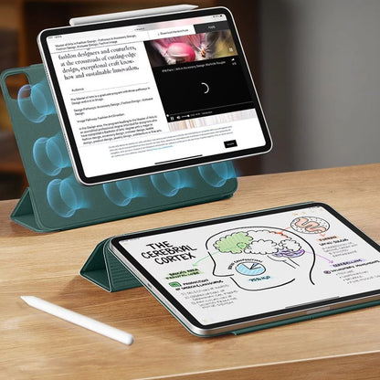 Hülle für Apple iPad Air 13 (2025) / Air 13 (2024) / Pro 12.9 (2022) / Pro 12.9 (2021) / Pro 12.9 (2020), ESR, Rebound, Satin Grün