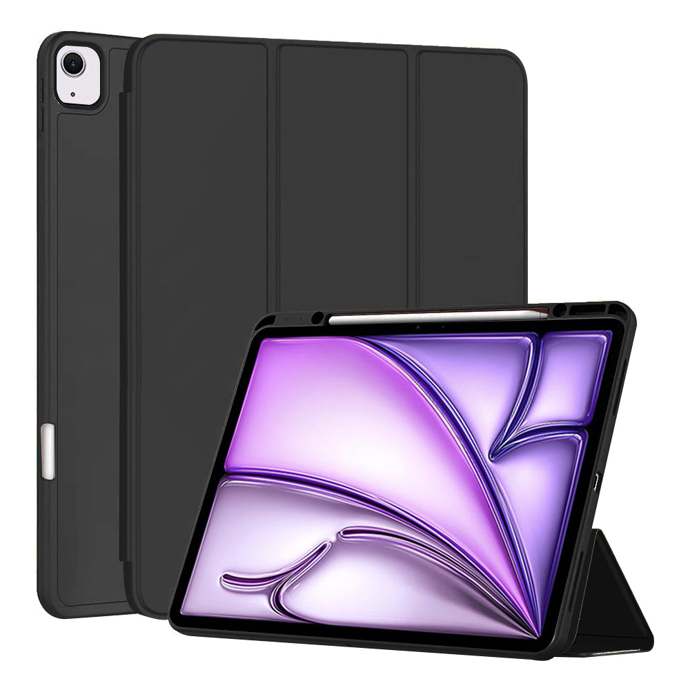 Housse pour Apple iPad Air 13 (2026) / Air 13 (2025) / Air 13 (2024), Techsuit, Flex Trifold, Noire