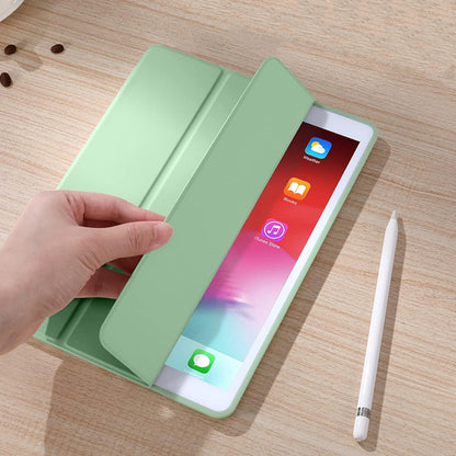 Hoes voor Apple iPad Air (2019) / Pro 10.5 (2017), Techsuit, Flex Trifold, Zwart