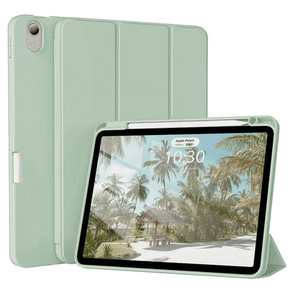 Housse pour Apple iPad Air (2022) / Air (2020), Techsuit, Flex Trifold, Vert Matcha