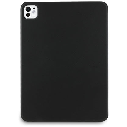 Étui pour Apple iPad Pro 11 (2024), Karl Lagerfeld, Saffiano Karl & Choupette, Noir