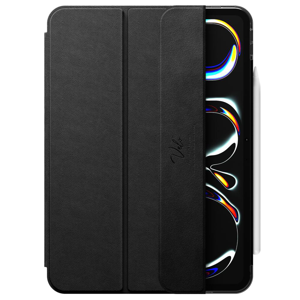 Étui pour Apple iPad Pro 11 (2024), Spigen, Liquid Air Folio, Noir ACS09440