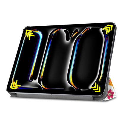 Hülle für Apple iPad Pro 11 (2024), Techsuit, FoldPro Butterfly, Mehrfarbig