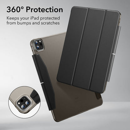 Case for Apple iPad Pro 13 (2024), ESR, Ascend Trifold, Satin Black