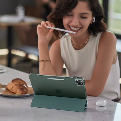 Housse pour Apple iPad Pro 13 (2024), ESR, Ascend Trifold, Vert Satiné