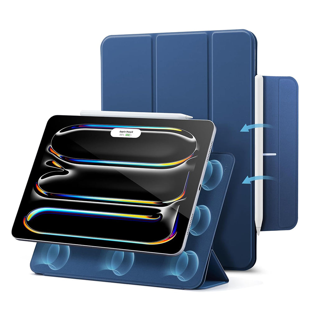 Hülle für Apple iPad Pro 13 (2024), ESR, Rebound, Marineblau