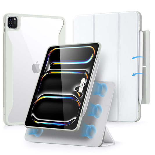Hoes voor Apple iPad Pro 13 (2024), ESR, Rebound Hybrid, Wit