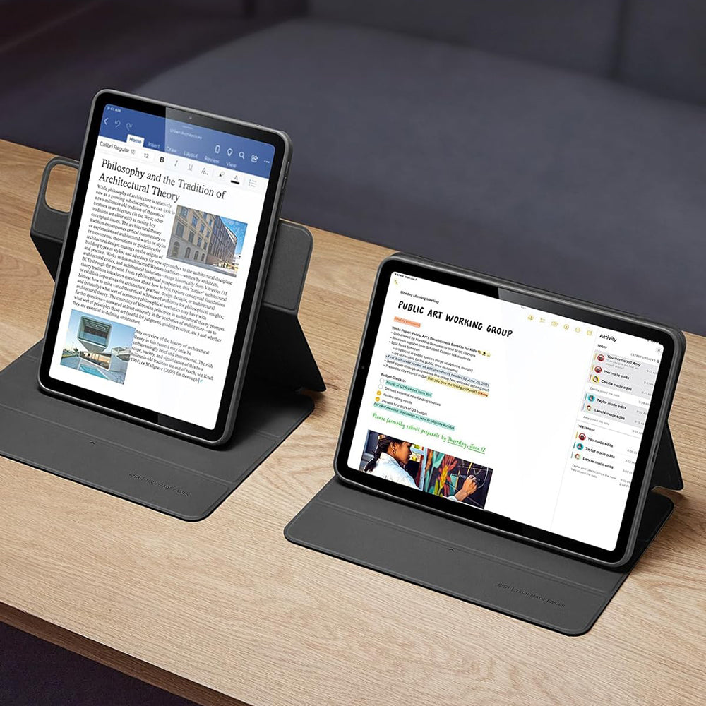 Étui pour Apple iPad Pro 13 (2024), ESR, Rebound Hybrid, Blanc