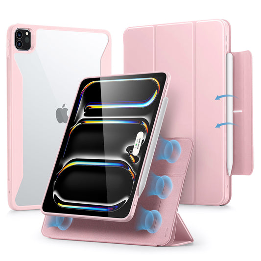 Hoes voor Apple iPad Pro 13 (2024), ESR, Rebound Hybrid, Roze