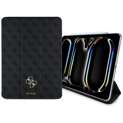Case for Apple iPad Pro 13 (2024), Guess, 4G Big Logo, Black