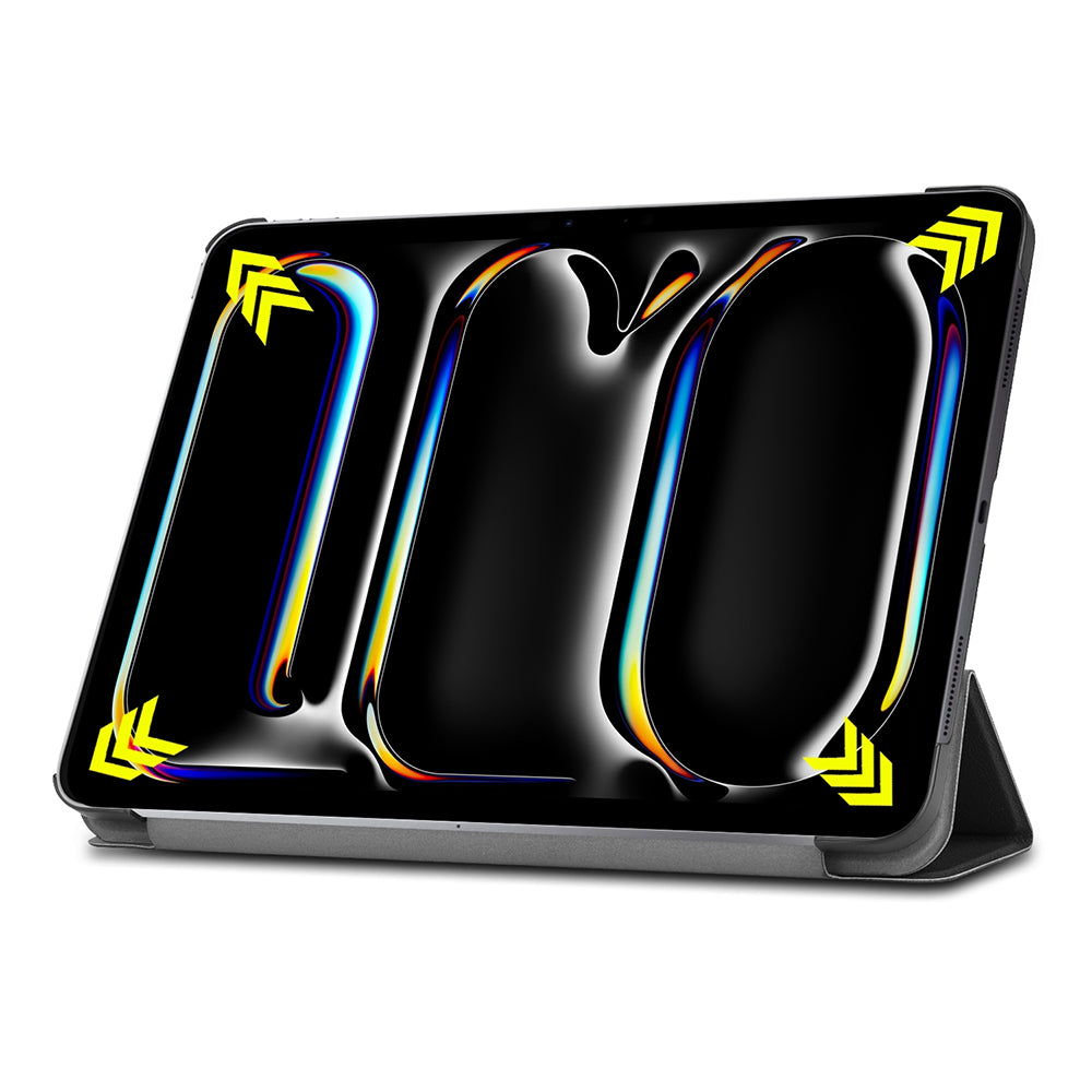 Hülle für Apple iPad Pro 13 (2024), Techsuit, FoldPro Butterfly, Mehrfarbig