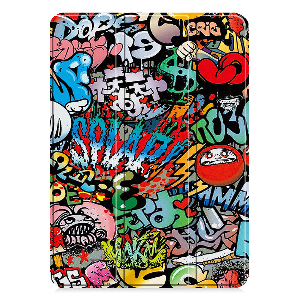 Coque pour Apple iPad Pro 13 (2024), Techsuit, FoldPro Urban Vibe, Multicolore