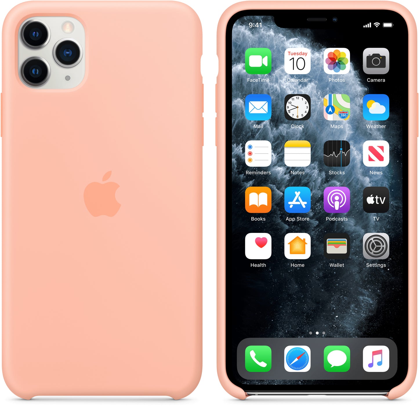 Beschermhoes voor Apple iPhone 11 Pro Max, Roze MY1H2Z2ZM/A 