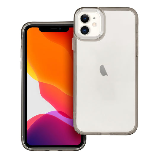 Hoesje voor Apple iPhone 11, OEM, Parel, Zwart 