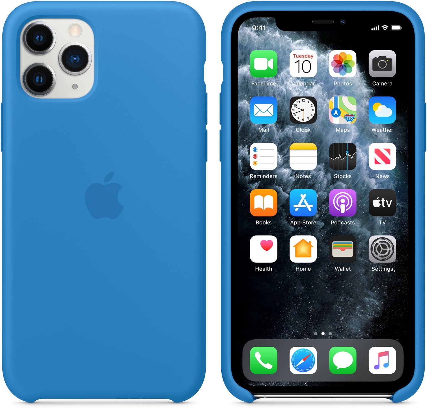 Beschermhoes voor Apple iPhone 11 Pro Max, Blauw MY1J2ZE/A 