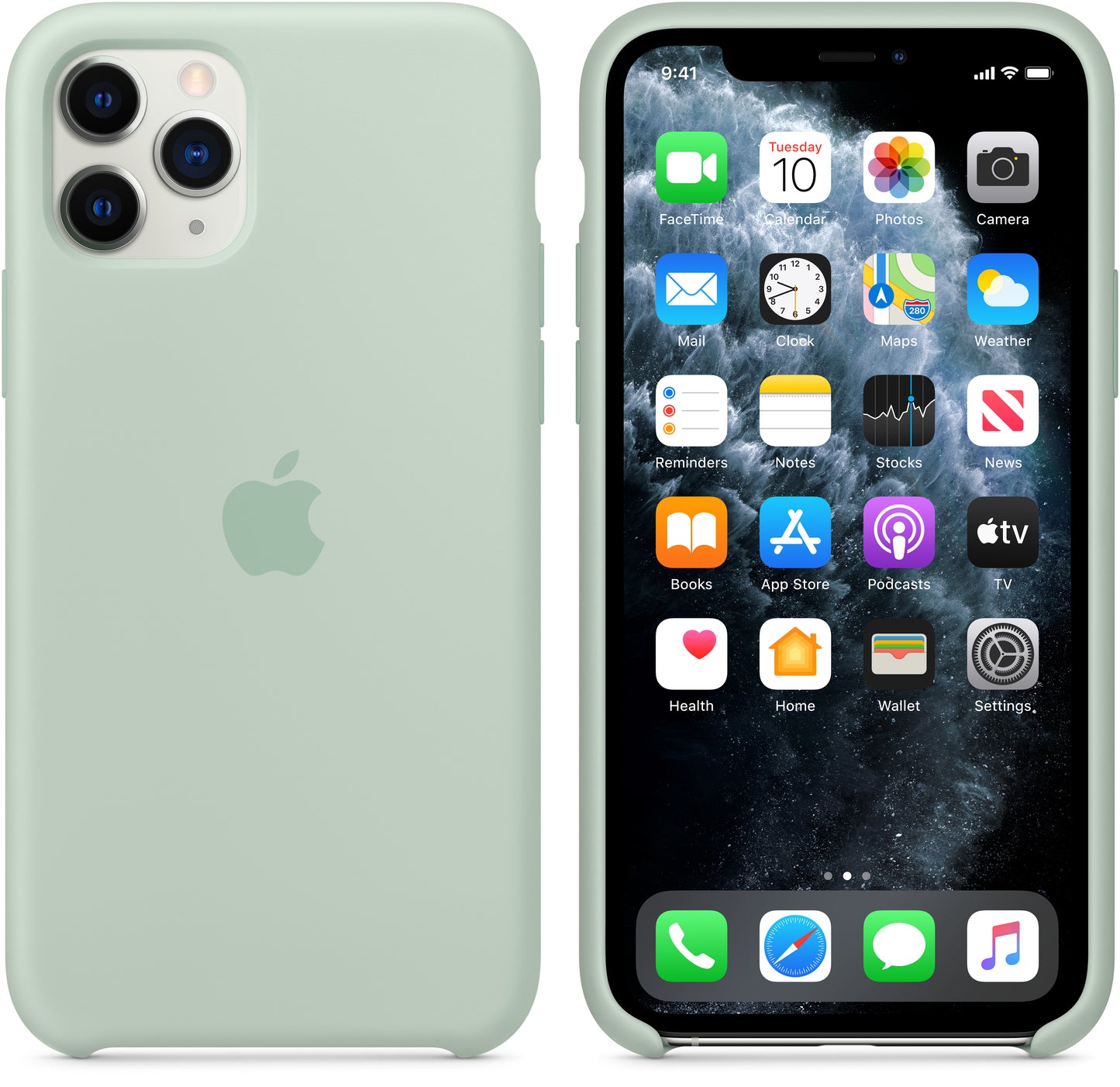 Beschermhoes voor Apple iPhone 11 Pro Max, groen MXM92ZE/A 