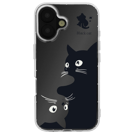 Hoes voor Apple iPhone 17, OEM, Ultra Trendy Cat, Zwart