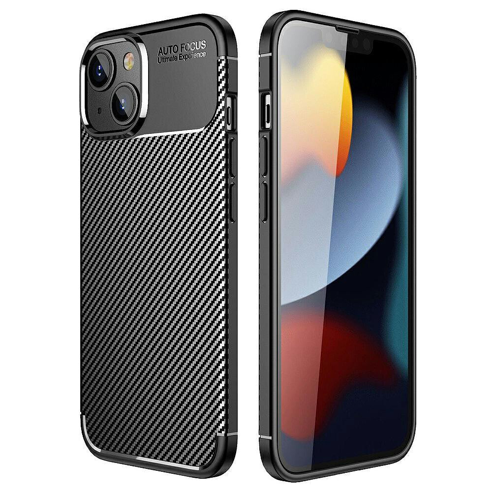 Coque pour Apple iPhone 17, OEM, Carbon Enviro, Noire