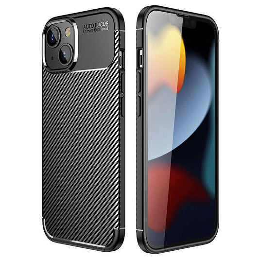 Hoes voor Apple iPhone 17 Pro Max, OEM, Carbon Enviro, Zwart
