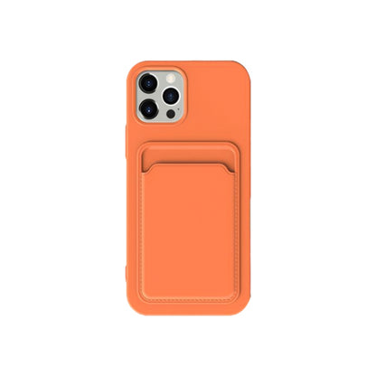 Hülle für Apple iPhone 15 Pro Max, XO Design, Kartenfach, Orange