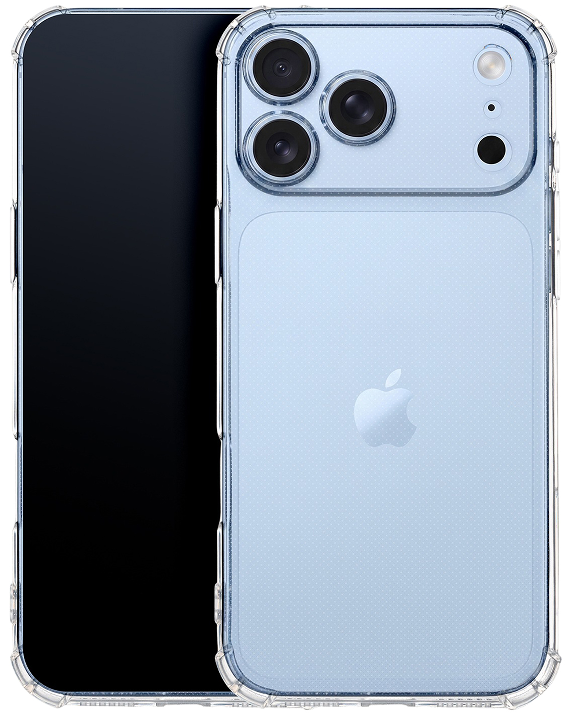 Hülle für Apple iPhone 18 Pro Max / 17 Pro Max, OEM, Anti-Schock, Transparent