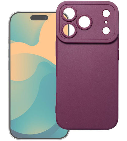 Hülle für Apple iPhone 18 Pro Max / 17 Pro Max, OEM, Matt 2.0, Weinrot