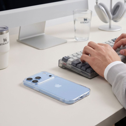 Case for Apple iPhone 18 Pro Max / 17 Pro Max, Tech-Protect, Flexair with Screen Protector, Transparent