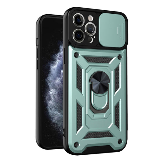 Hoes voor Apple iPhone 11 Pro Max, Techsuit, CamShield, Groen