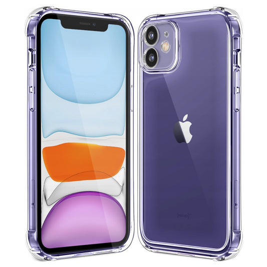 Coque pour Apple iPhone 11, Techsuit, Shockproof Clear, Transparente