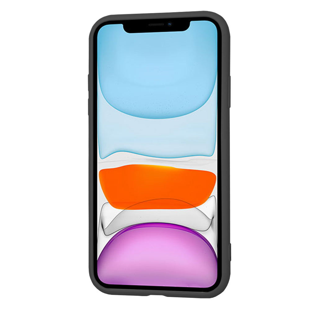 Case for Apple iPhone 11, Techsuit, SoftFlex, Black