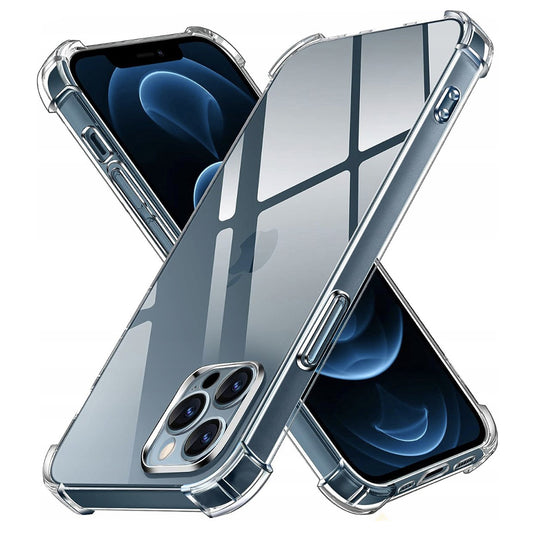 Coque pour Apple iPhone 12 Pro, Techsuit, Anti-choc Claire, Transparente