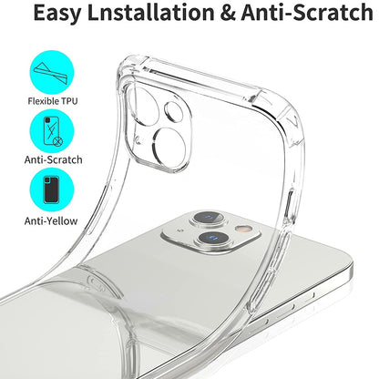 Coque pour Apple iPhone 13 mini, Techsuit, Shockproof Clear, Transparente
