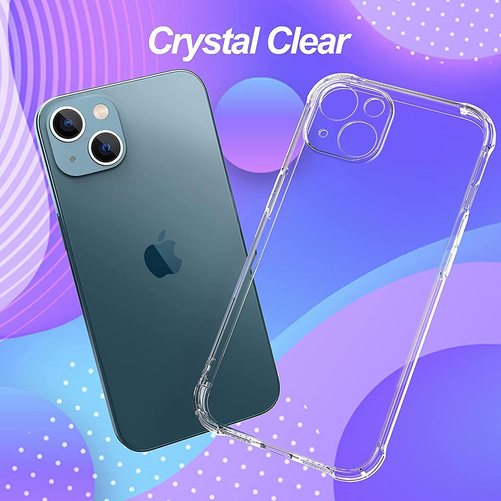 Coque pour Apple iPhone 13 mini, Techsuit, Shockproof Clear, Transparente
