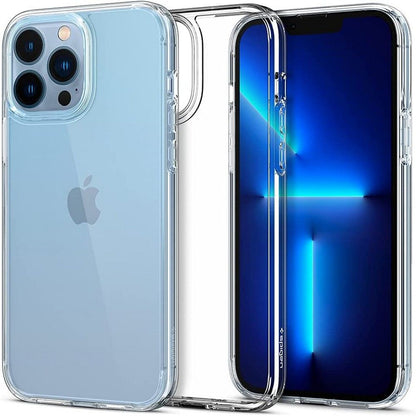 Hoes voor Apple iPhone 13 Pro, Spigen, Ultra Hybrid, Transparant