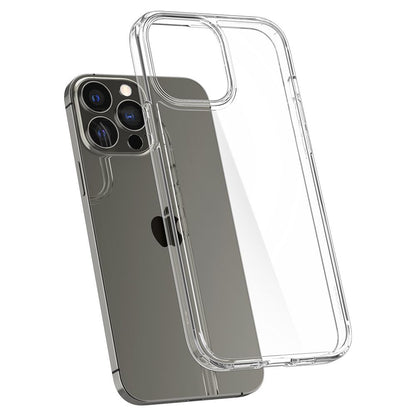Hoes voor Apple iPhone 13 Pro, Spigen, Ultra Hybrid, Transparant