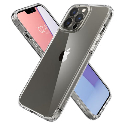 Hoes voor Apple iPhone 13 Pro, Spigen, Ultra Hybrid, Transparant