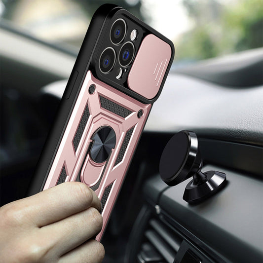 Hülle für Apple iPhone 13 Pro, Techsuit, CamShield, Rosa