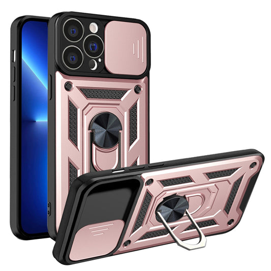 Hülle für Apple iPhone 13 Pro, Techsuit, CamShield, Rosa