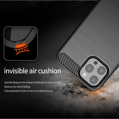 Hülle für Apple iPhone 13 Pro, Techsuit, Carbon, Schwarz
