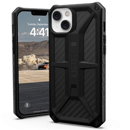 Hoes voor Apple iPhone 14 Plus, Urban Armor Gear, Monarch Carbon, Zwart