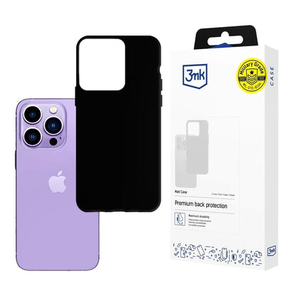 Étui pour Apple iPhone 14 Pro Max, 3MK, Noir Mat