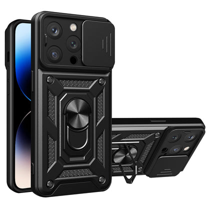 Coque pour Apple iPhone 14 Pro Max, Techsuit, CamShield, Noire
