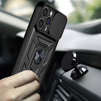 Coque pour Apple iPhone 14 Pro Max, Techsuit, CamShield, Noire