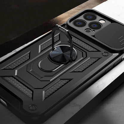 Coque pour Apple iPhone 14 Pro Max, Techsuit, CamShield, Noire