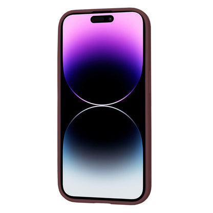 Hoes voor Apple iPhone 14 Pro, Techsuit, SoftFlex, Kersenrood