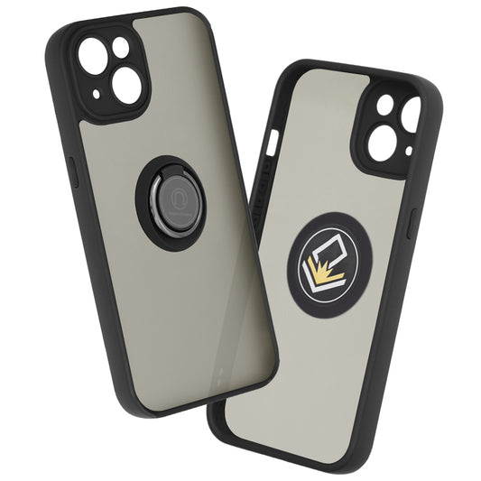 Hoes voor Apple iPhone 14, Techsuit, Glinth, Zwart