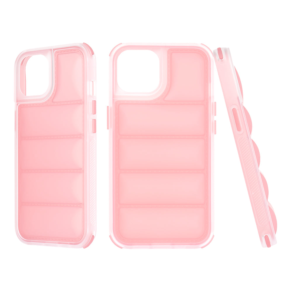 Hoes voor Apple iPhone 14, Techsuit, Wave Shield, Roze