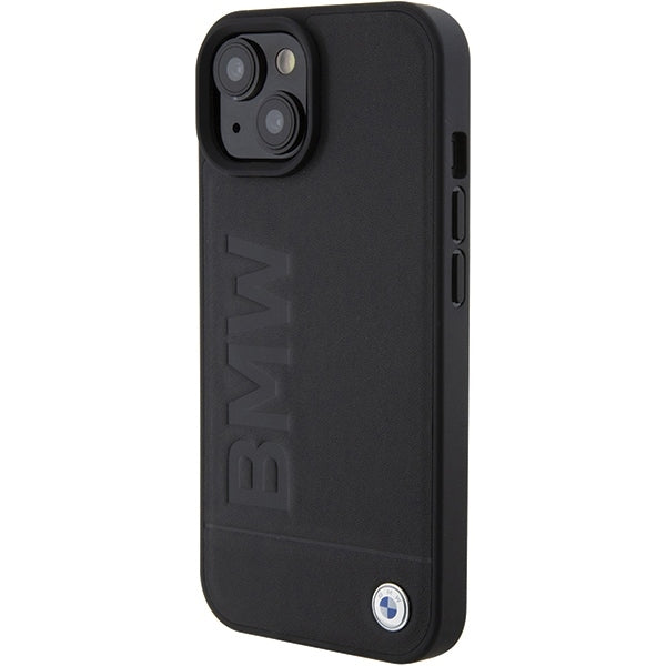 Case for Apple iPhone 15 Plus, BMW, Natural Hot Stamp, Black